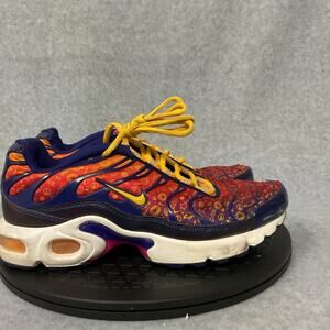 Nike Air Max Plus Purple Orange Athletic Shoes CI9932-500 Size 6.5Y womens 8